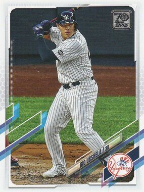 Gio Urshela - 2021 Topps 70th Anniversary Series 1 Card